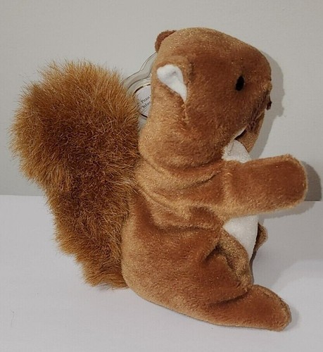 Ty Beanie Baby - NUTS the Squirrel (5.5 Inch) NEW MWMTs Plush Stuffed Animal Toy - Picture 9 of 11