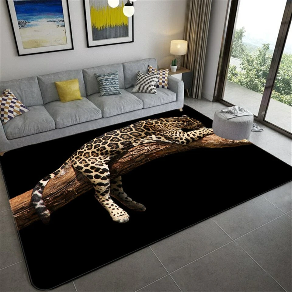 Cheetah print 2024 floor mats
