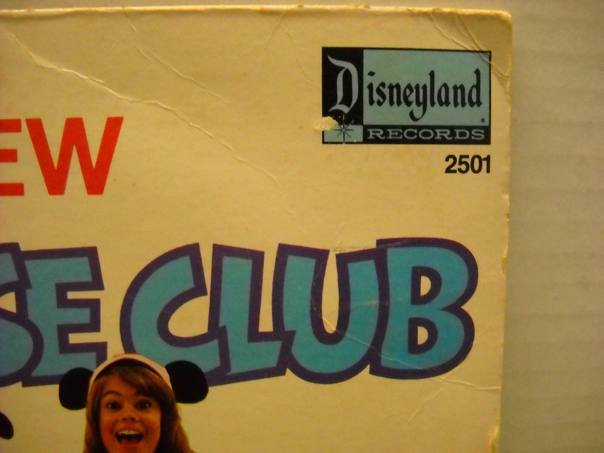 Vintage The All New Mickey Mouse Club Original TV Cast LP