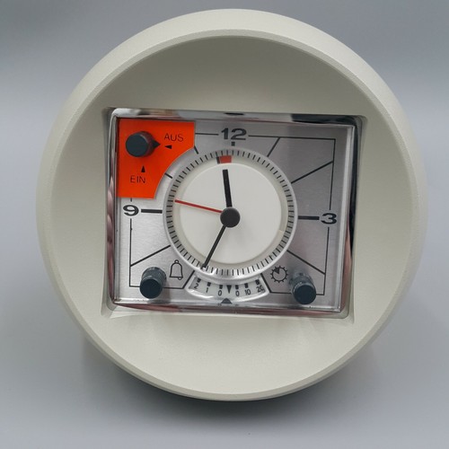 ⏲ Original Rombach COMBI CLOCK Ro 100 Kugel Uhr Wecker ⏲ Retro Vintage Kugeluhr - Picture 23 of 29