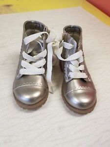 Toddler-Girl-039-s-Molls-Gold-Metallic-Fashion-Boots-Bling-Cat-amp-Jack-5-6-7-8-10-11