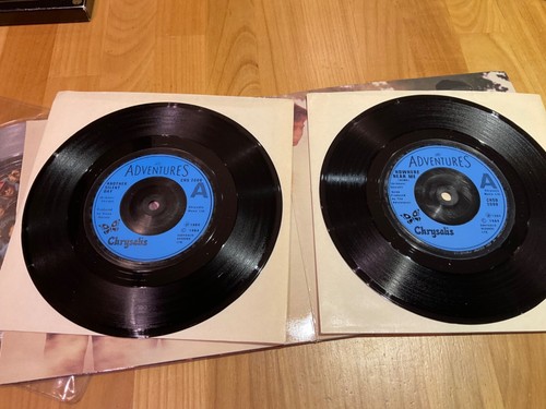 The Adventures 7 inch singles x 2, send my heart and another silent day NM - Picture 3 of 3