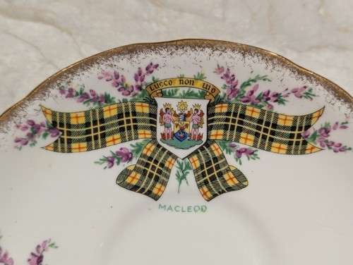 Royal Stafford - Tartan Series - MacLeod - TeaCup & Saucer - Bone China - Picture 2 of 7