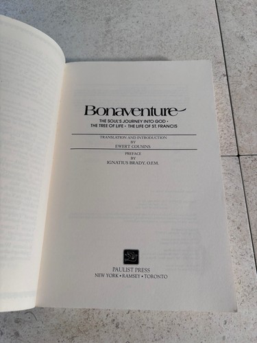 Bonaventure: Souls Journey Into God - Tree Of Life - St. Francis Christianity - Bild 7 von 12