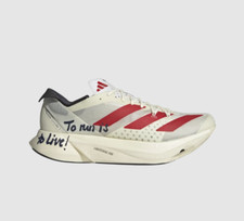 Adidas Adizero Adios Pro 3 Off White Better Scarlet, (100% Authentic)