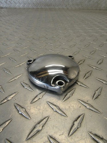 1976 76 YAMAHA XS650C XS 650C 650 CYLINDER HEAD POLISHED VALVE INSPECTION COVER - Picture 3 of 12