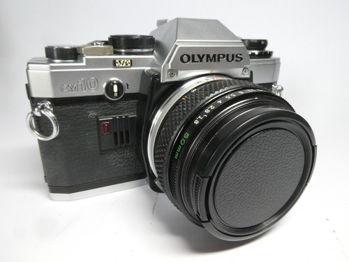 Olympus OM-10 Tested Classic SLR Camera & Zuiko 50mm f1.8 Standard Lens #839
