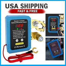 Remote Battery Disconnect Switch Battery Kill Switch 12V 240A for Auto RV ATV US