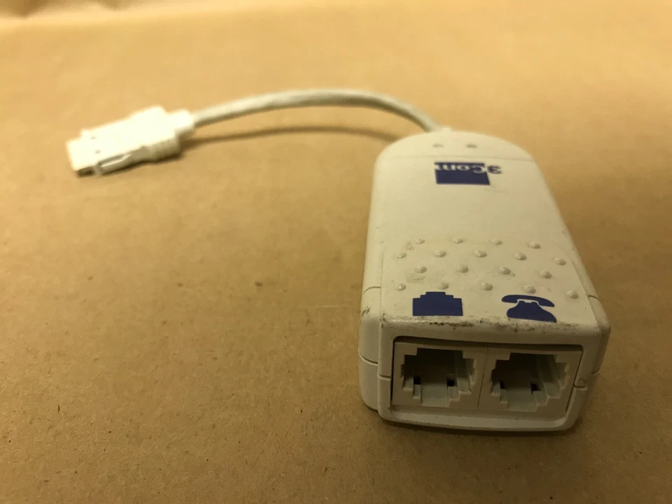 3COM 3C562D Modem Cable 3C562D-Modem-Cable-Modem-Cable Lan+33.6 modem - Image 3 of 3