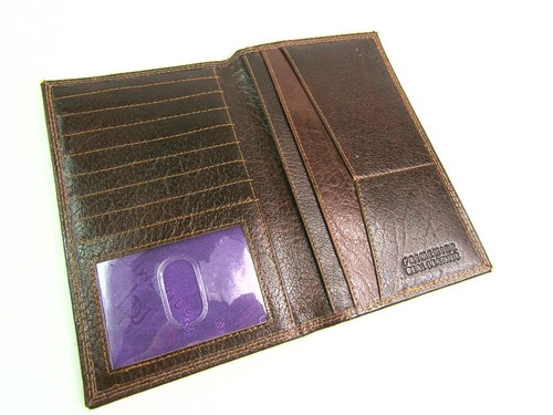 Unisex Calidad Premium Cuero Protección RFID Vestido Billetera Tarjeta de Crédito Caja de Regalo - Imagen 7 de 36