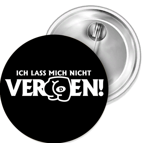 Ich lass mich nicht verarschen Button Anstecker Aufkleber Flaschenöffn Spiegel - Bild 1 von 5