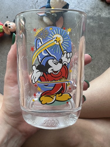 Juego completo de tazas de vidrio McDonald’s Walt Disney World 2000 Celebración Mickey Mouse - Imagen 9 de 9