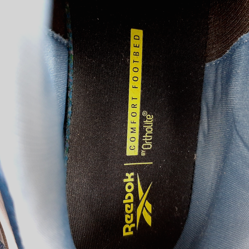 Reebok Men's Shoes Sneaker Size 9 1/2 Blue Off White Comfort Footbed Fuelfoam - Picture 8 of 20