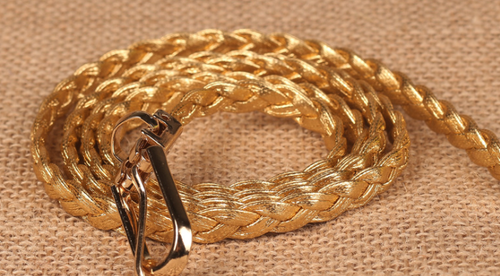 Womens Belt Thin Braided Belts Ropes Ladies Girls Slender Metal Buckle Waist UK - Picture 15 of 23