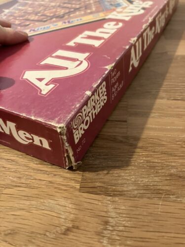 All The Kings Men board game Parker Brothers Vintage Complete - Picture 8 of 10