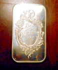 1 oz Pure Silver Bar .999 Valentine's Day Be My Valentine 1975 GIFT EXPRESS SHIP