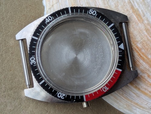 Vintage 1977 Bulova Caravelle 'R300' Divers CASE/COKE BEZEL/CRYSTAL/SPRING BARS - Picture 5 of 24