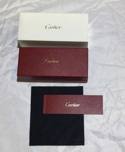 Cartier T8101088 Glasses Case box And Outer Box With Book And Cloth - Picture 6 of 7