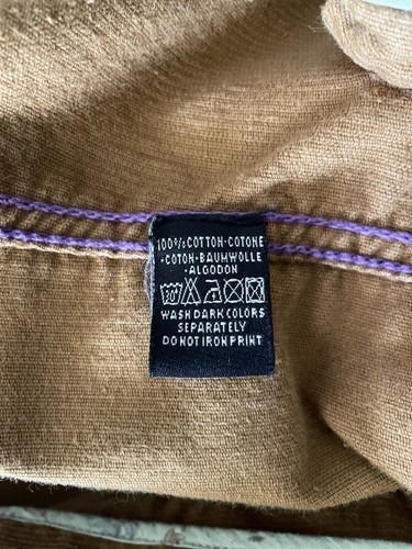 Burn n Violet Tan Brown Corduroy Jacket Size 2 Fit AU 8-10 - Picture 6 of 7