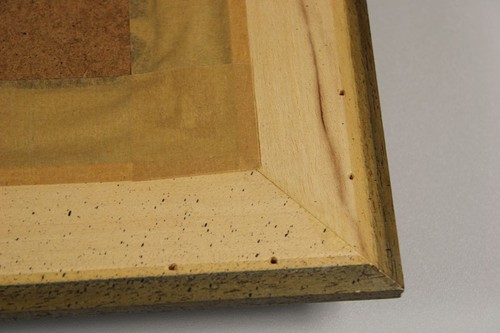 DA/ älteres Gobelin Wandbild - Stoff mit Holzrahmen - ca. 46x36 - guter Zst. 277 - Bild 10 von 12