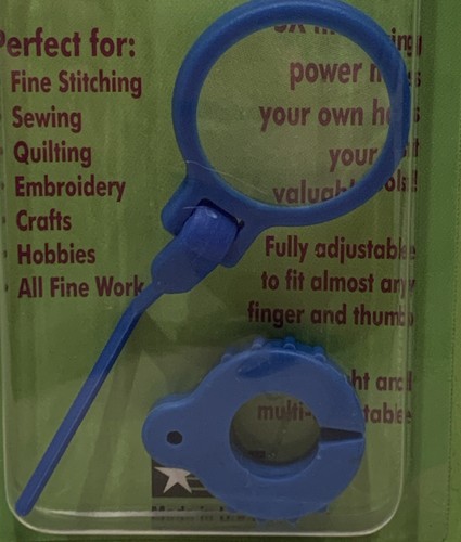Magnifying Thumb / Finger Attachment by Miracle Point.  Sewing Stitching.  NEW - Picture 4 of 4