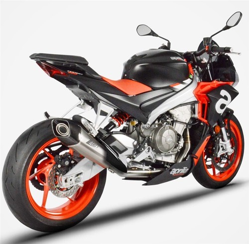 Aprilia Tuono 660 2022 Zard Full Stainless Exhaust System + Titanium Silencer - Picture 6 of 11