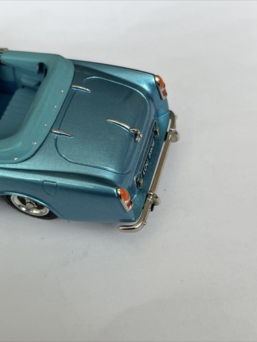 ALVIS TF21 CONVERTIBILE COFANO APERTO 1/43 MODELLO AUTO METALLO BIANCO DI J & M CLASSICS - Foto 14 di 18