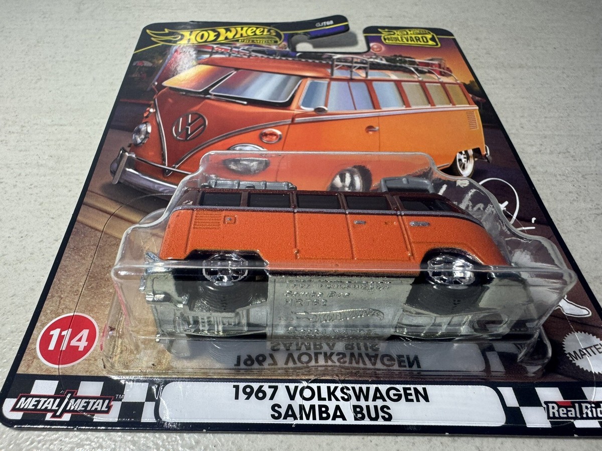 Hot Wheels - 1967 Volkswagen Samba Bus - Car Culture 2024