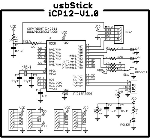 iCP12 (5mV) c- 6 Ch. Analog PC USB Oscilloscope, DAQ, Logger IO ADC PWM  - Bild 5 von 12