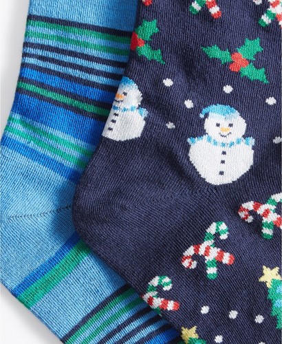 Club Room Men's 2-Pack Christmas Crew Socks, Choose Pattern, Volume Discount - Picture 13 of 13