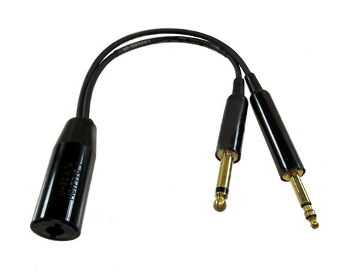 David Clark 18253g 05 Aviation Headset Cord Adapter U92a U To Pj068 Pj055 For Sale Online Ebay