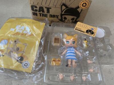 POP MART Molly Cat In The Box BJD Action Figure Doll Height
