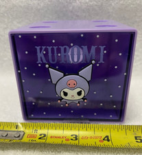 Sanrio x Primark Kuromi Stacking Plastic Storage Cube Drawer Chest Case Box New