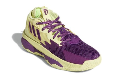 adidas Dame 8 J 'Dame Time' GY2906 Kids Trainers UK 3.5/US 4 Brand New in Box - Picture 2 of 7