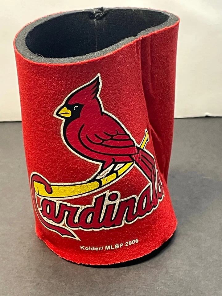 MLB Cardenales de San Luis Béisbol Vaso Manga Coozie/Soporte para Lápices de Escritorio Foto 3 de 4
