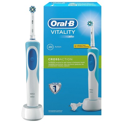 CEPILLO DE DIENTES RECARGABLE ORAL B BRAUN VITALITY CROSSACTION CLEAN ELECTRICO