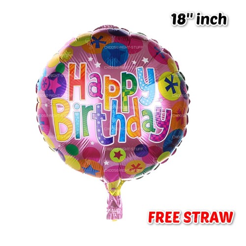 Happy Birthday Balloons Banner Balloon Bunting Party Decoration Inflating Decor - Picture 104 of 222