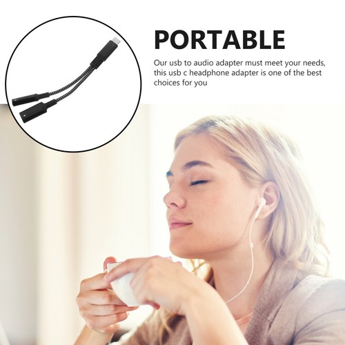 USB C -Kopfhöreradapter USB-Audioadapter Für Computer Headset -Adapter - 第 7/12 張圖片