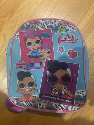 #ad LOL Surprise Doll School Book Bag Backpack Girls Toddler Glitter Glam