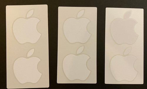 Lot of Genuine Apple Logo Stickers Decals - Picture 3 of 8