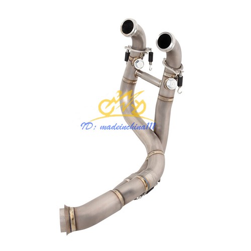 Titanium Exhaust Front Pipe Modified For Duke 790 2018-22 Duke 890 890R 2020-22 - Picture 4 of 8