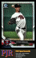 2018 Bowman Mega Box #BCP90 Stephen Gonsalves Minnesota Twins  Chrome Prospects