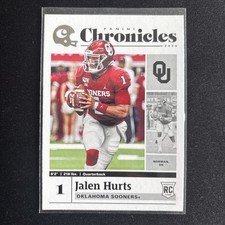 2020 Panini Chronicles Draft Picks - Jalen Hurts - Rookie