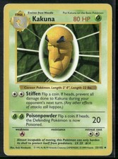 Base Set (Shadowless) #033/102 Kakuna