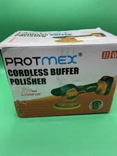 Cordless Car Buffer Polisher w/ 2x2000mAh 21V Batteries, 6 Inch Car buffer Waxer