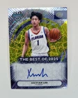 2025-26 Bowman U Best /75 Xaivian Lee ON CARD AUTO YELLOW LAZER #BA-XL Gators