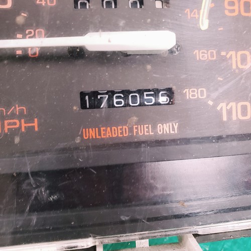 1990 Mazda Truck Instrument Cluster 157310-1640 176k Gauge Speedometer Tach - Picture 4 of 9