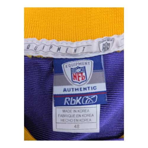Reebok Minnesota Vikings Adrian Peterson #28 NFL Authentic Jersey Size 48 - Picture 2 of 13