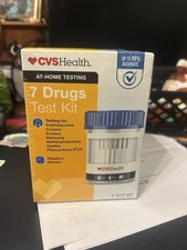 CVS Health Home Drug Test Kit 7 DRUGS TESTED Results in minutes EXP 4/30/25