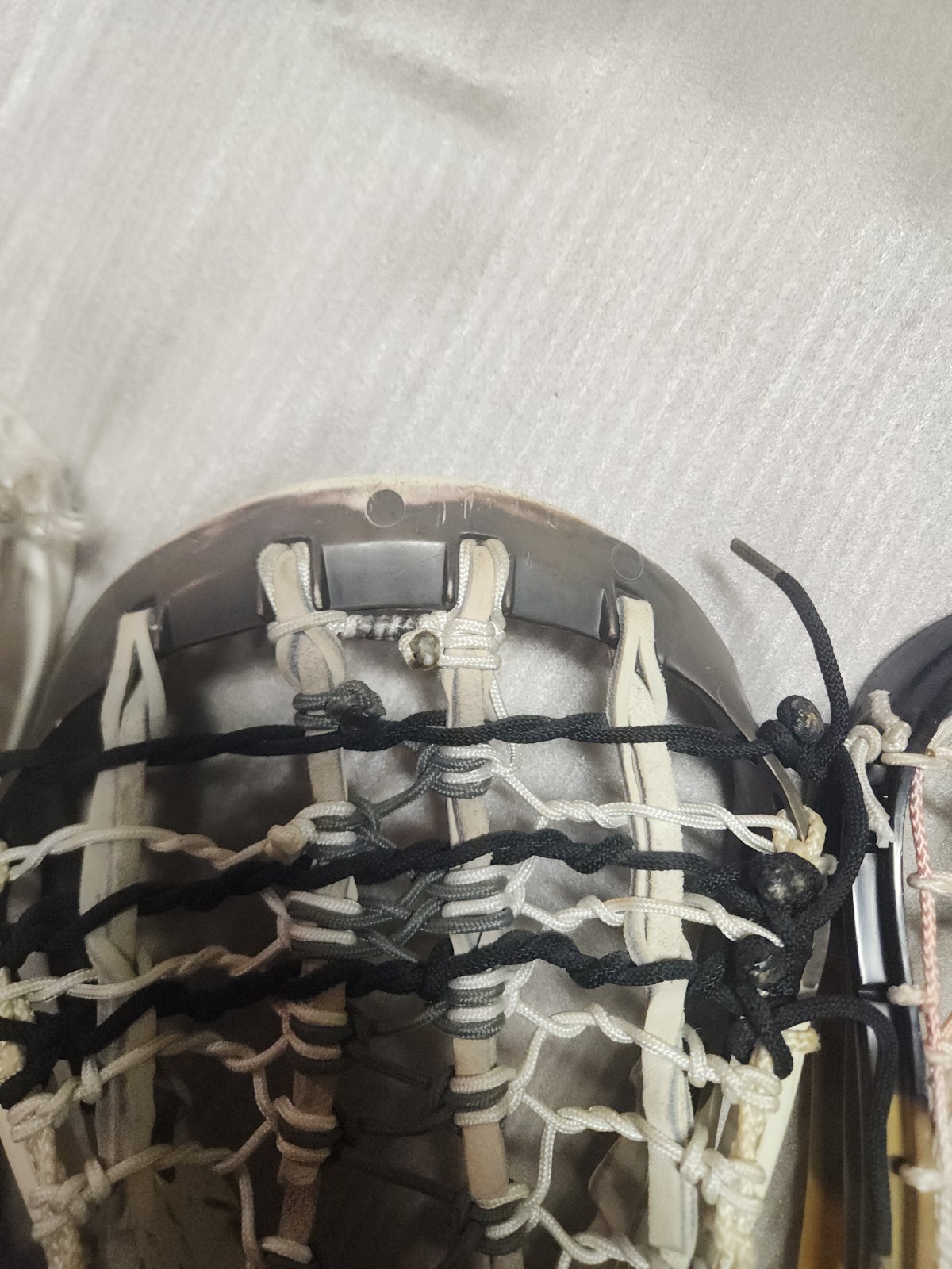 Lot Of 3 Vintage Strung Warrior Lacrosse Heads